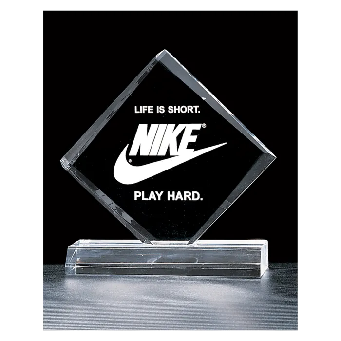 4 1/2" 5 1/8" Diamond Series Clear Acrylic