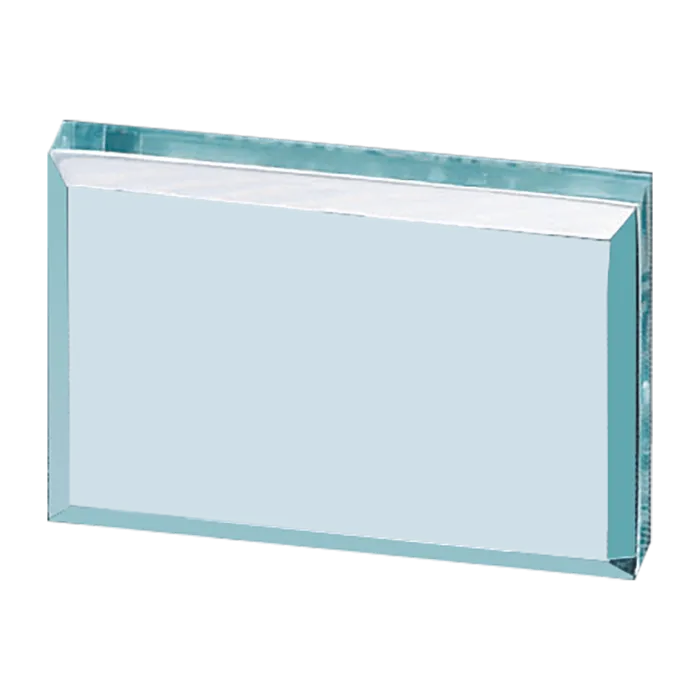 2 1/2" x 4" Jade Rectangular Acrylic Paperweight