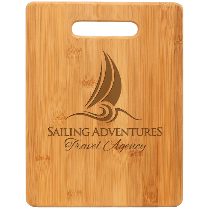 11 1/2" x 8 3/4" Bamboo Rectangle Cutting Board