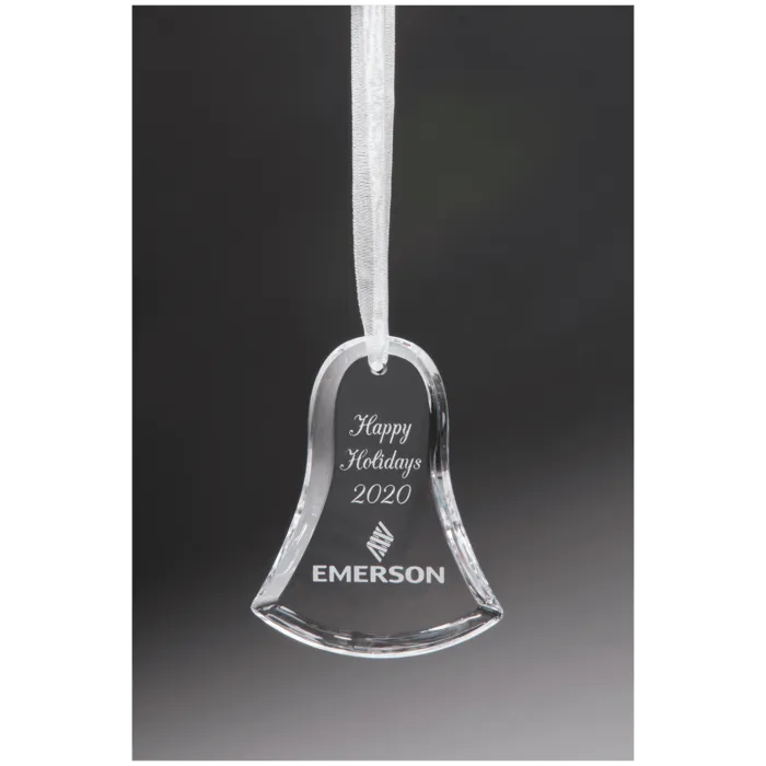 2 3/4" Crystal Bell Ornament